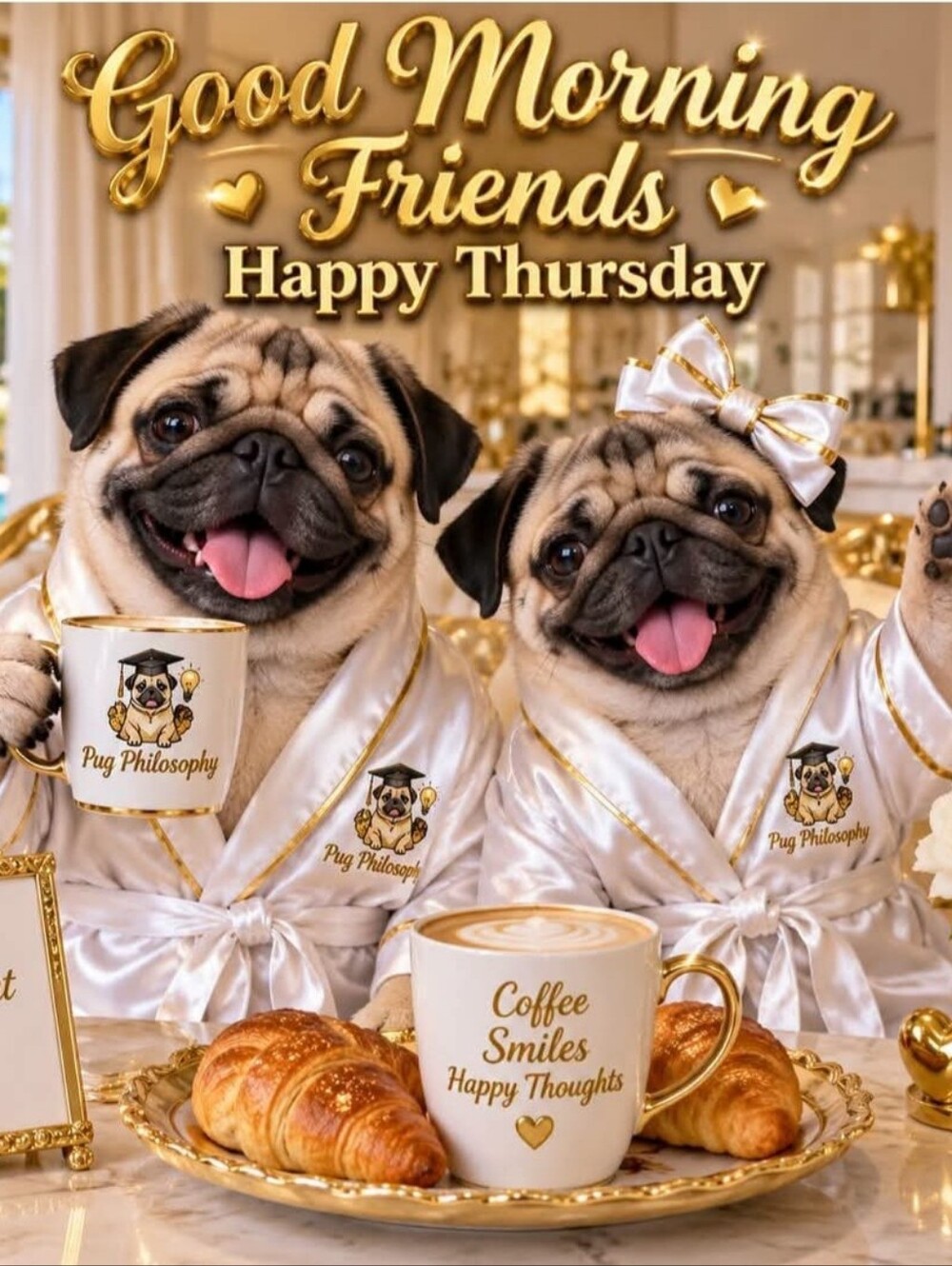 Pugs Thursday Have A Great Day
